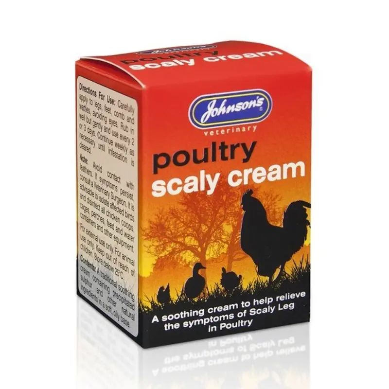 Johnsons Poultry Scaly - Cream 50G