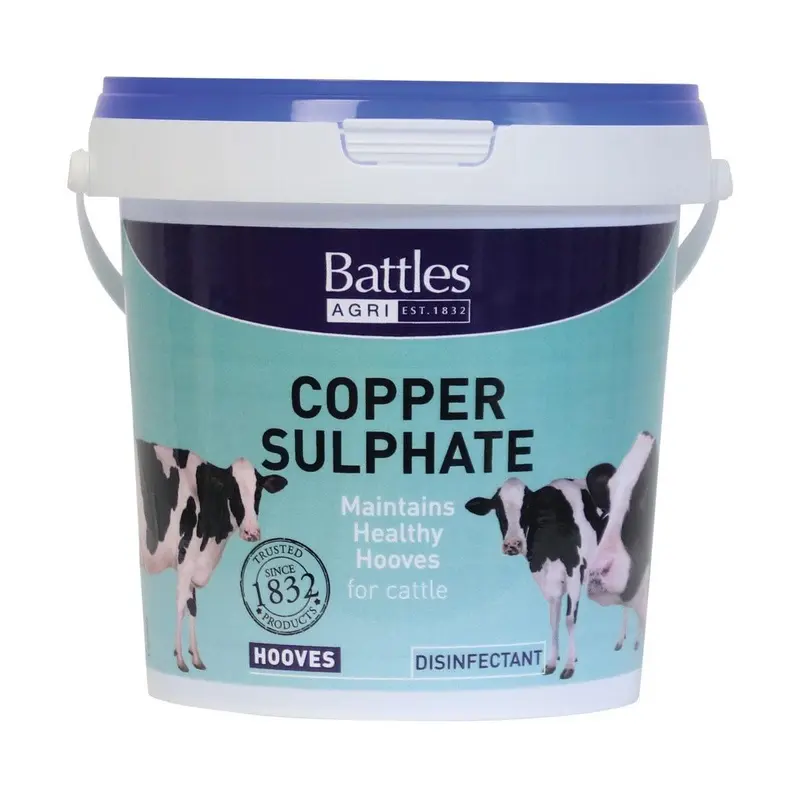 Battles Copper Sulphate - Tub Blue 1Kg