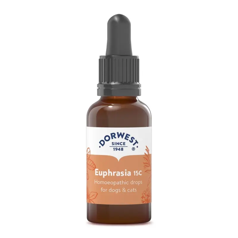Dorwest Herbs Euphrasia 15C Homoeopathic Liquid Remedy for Dogs & Cats - 15ml