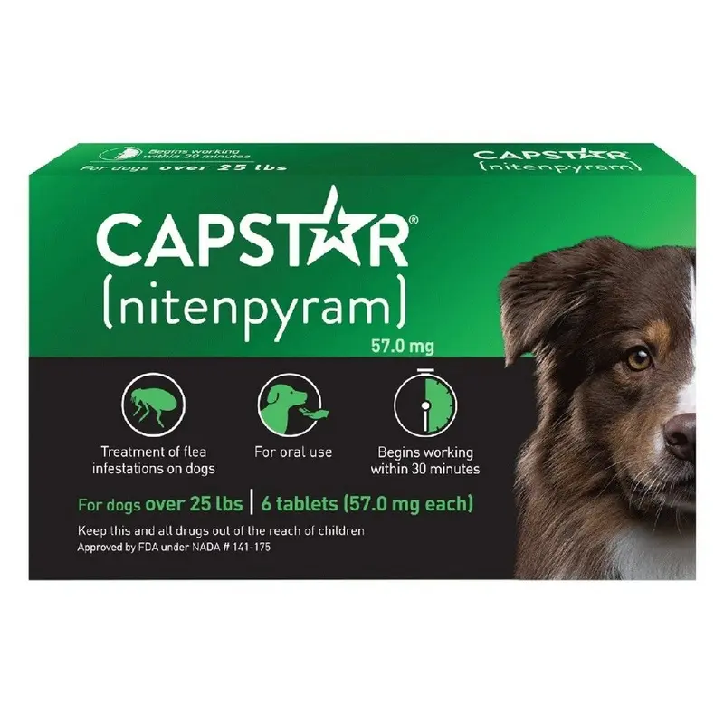 CAPSTAR Flea Tabs Dog Over 25lbs
