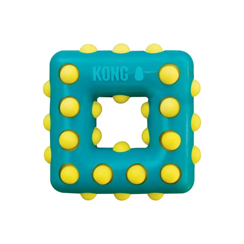 Kong Dotz Square Toy for Dogs, Large