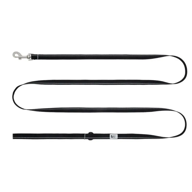 RC Pets Petite Primary Leash 1/2"x6' Black