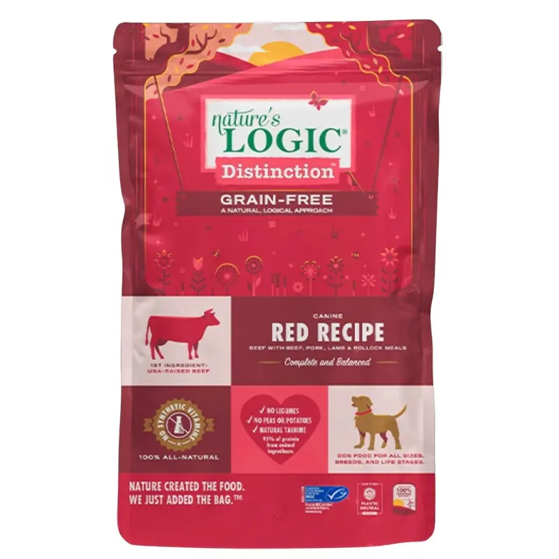 Nature's Logic Grain Free Distinction Red Recipe Dog Food 24lb