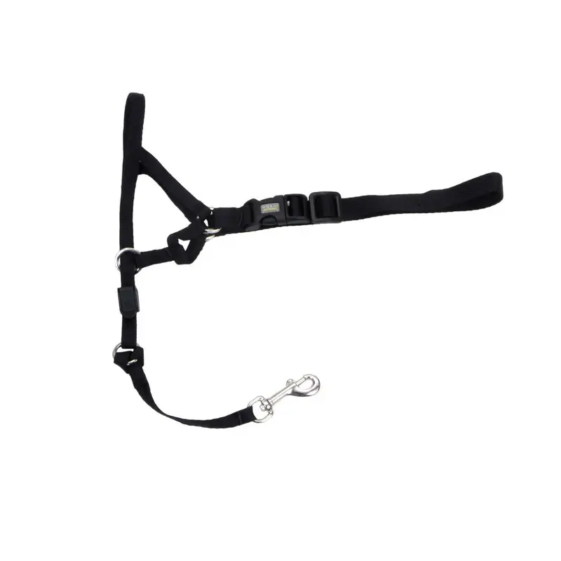 Walk 'n Train! Dog Head Halter Black Large Size 3
