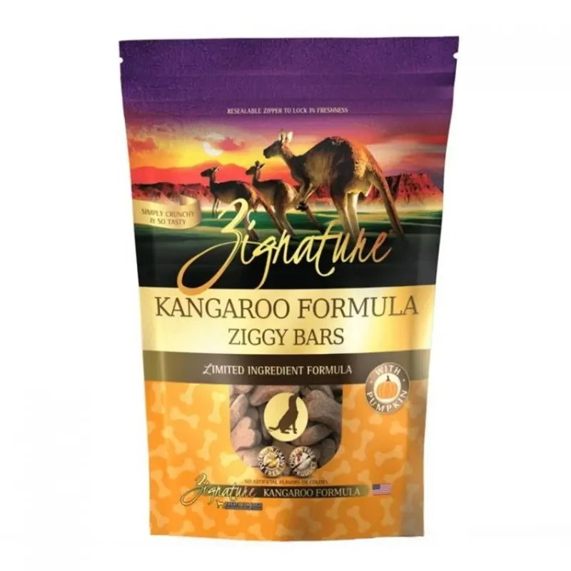 Zignature Soft Moist Dog Treats - Kangaroo - 4oz