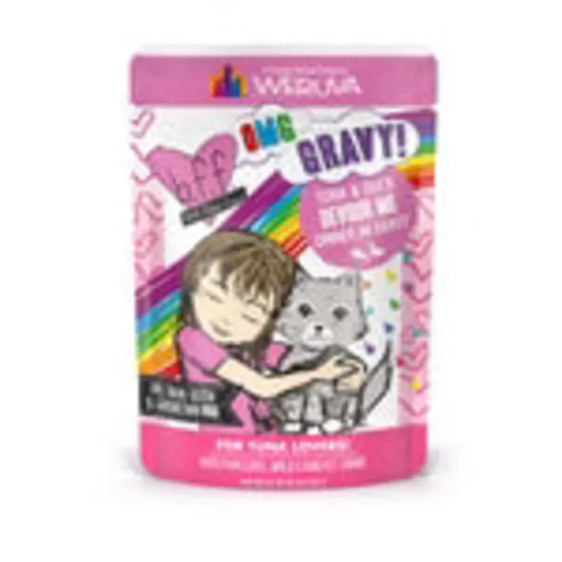 BFF OMG Wet Cat Food - Tuna & Duck Devour Me - 3oz Pouch