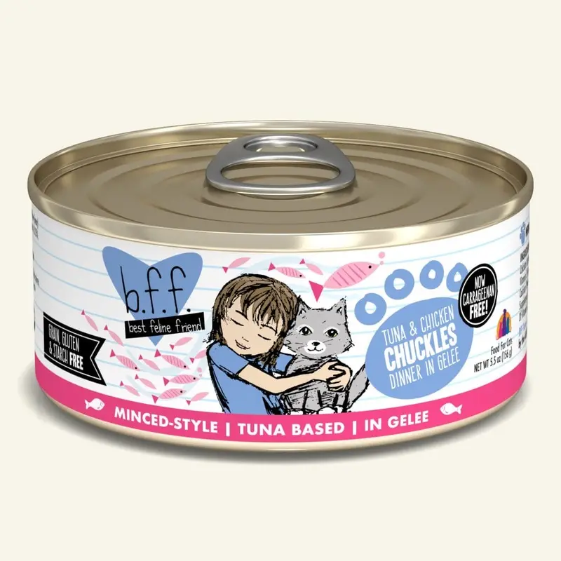 BFF Tuna & Chicken Chuckles Dinner in Gel 5.5oz