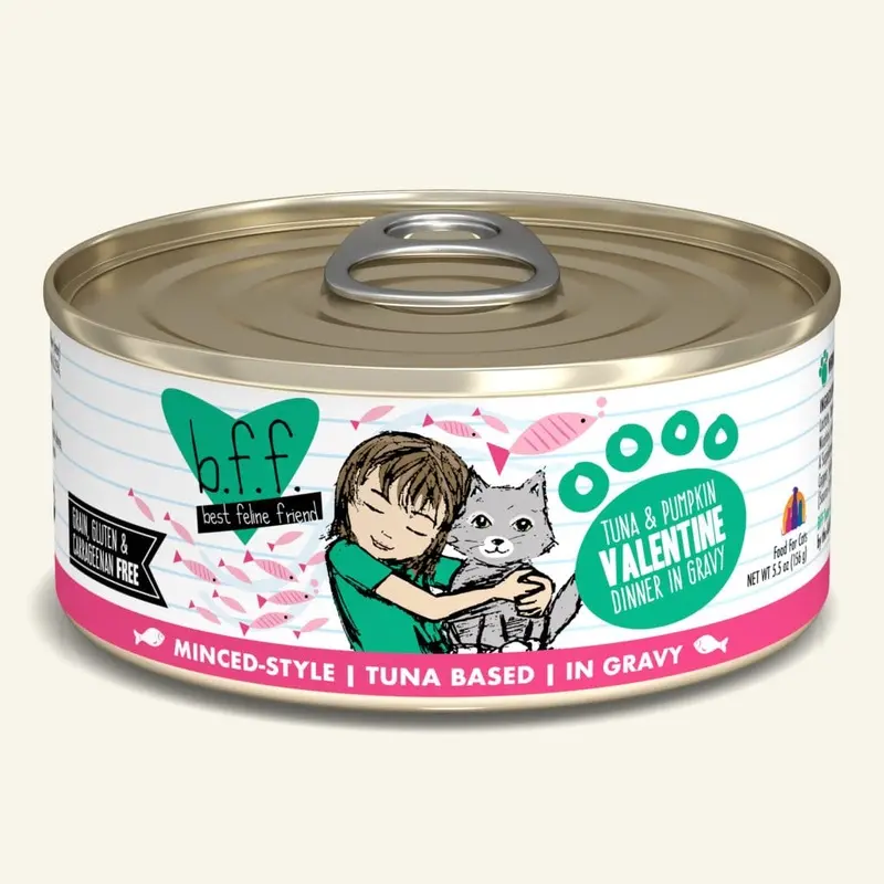 BFF Tuna & Pumpkin Valentine Dinner in Gravy 5.5oz