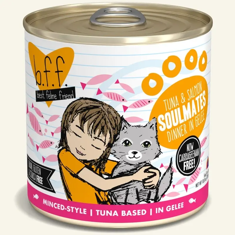 BFF Tuna & Salmon Soulmates Dinner in Gel 10oz