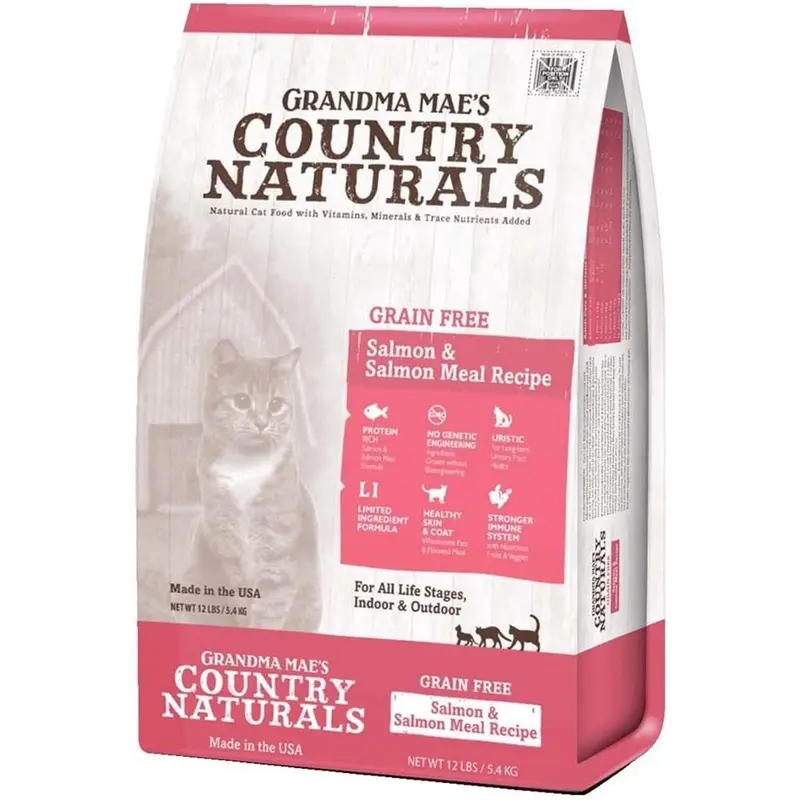 Grandma Mae's Salmon Grain Free Dry Cat Food 6lb