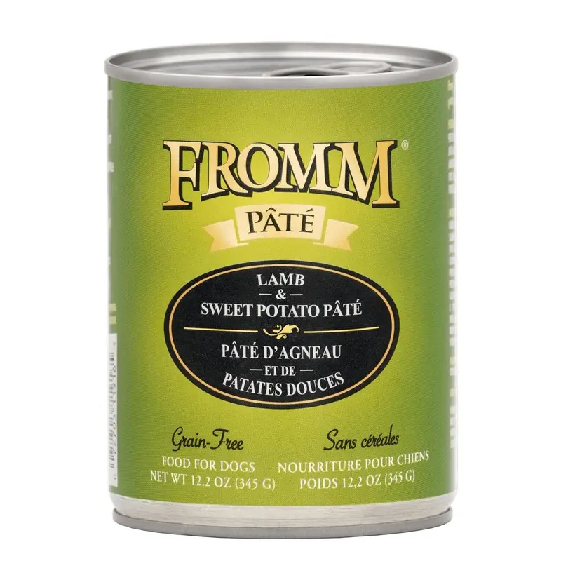 Fromm Pt Wet Dog Food - Lamb & Sweet Potato - 12.2oz Can