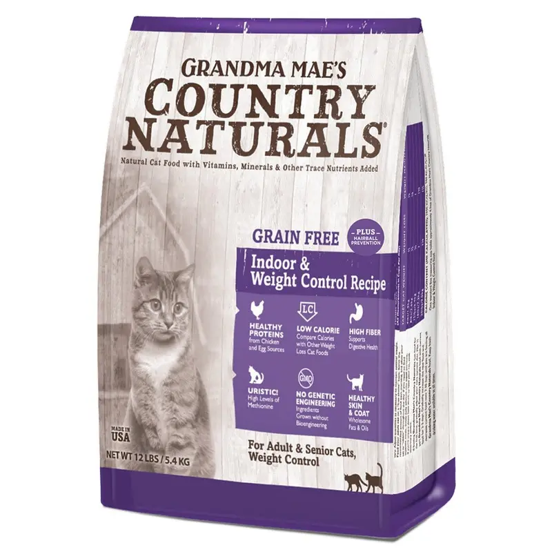 Grandma Mae's Grain Free Indoor & Weight Control Cat Food 4lb