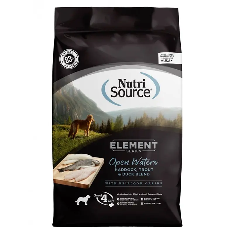 Nutrisource Element Open Waters Recipe Dry Dog Food 24lb Bag