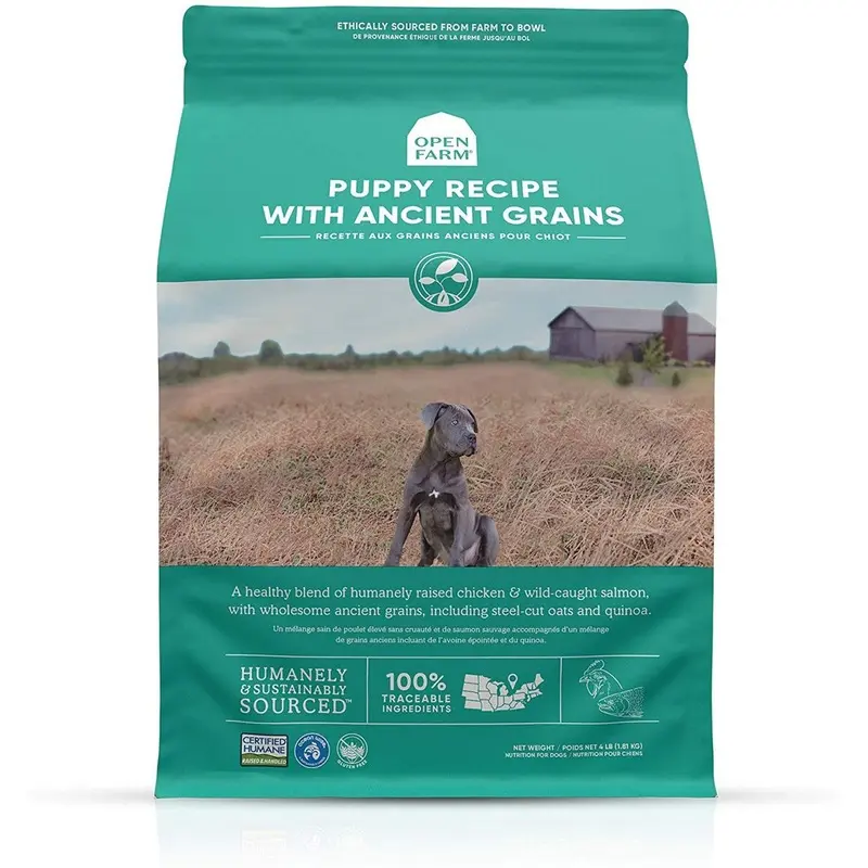 Open Farm Ancient Grains Puppy Dry Dog Food - Ancient Grains - 22lb Bag
