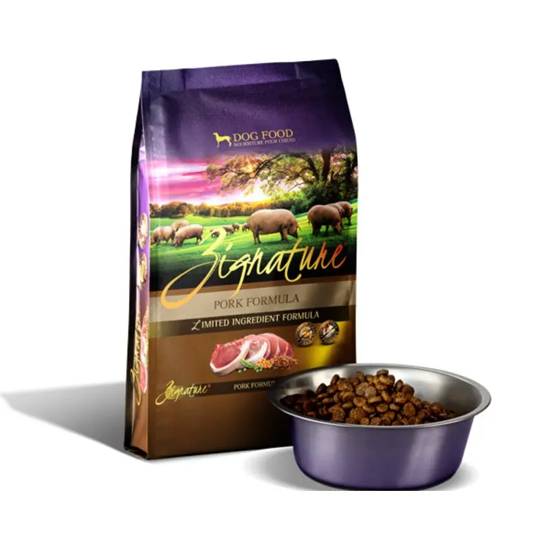 Zignature Dry Dog Food - Pork - 4lb Bag