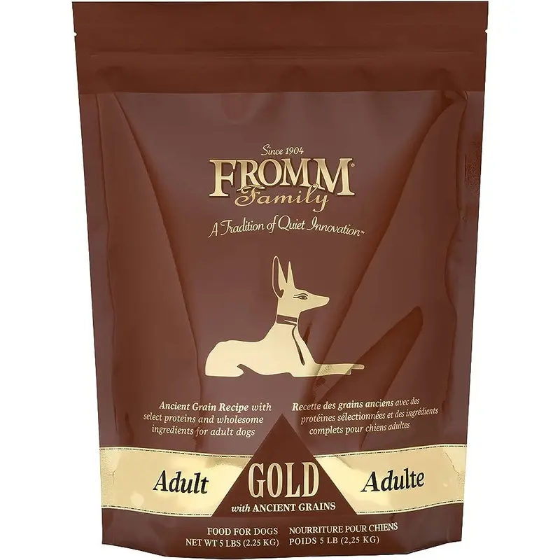 Fromm Adult Gold with Ancient Grains Dry Dog Food - Chicken & Grains - 30lb Bag