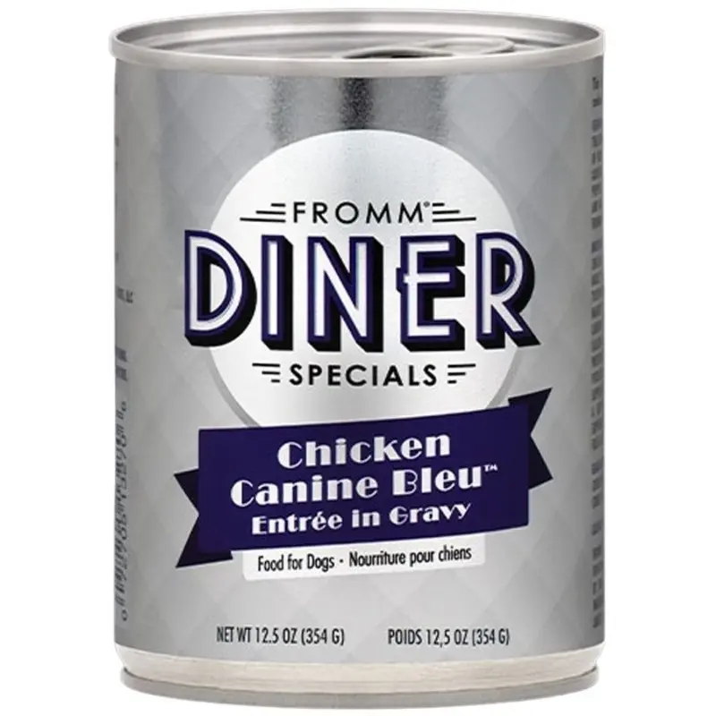 Fromm Diner Specials Wet Dog Food - Chicken Canine Bleu - 12.5oz Can