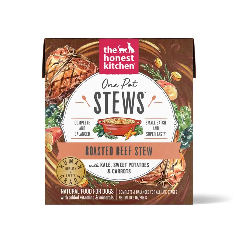 The Honest Kitchen One Pot Stew Wet Dog Food - Beef & Kale - 10.5oz Pouch