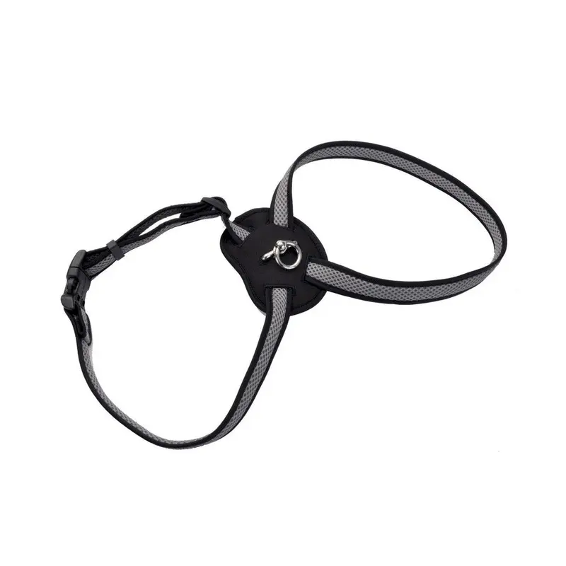 Size Right Gray Mesh Dog Harness Medium