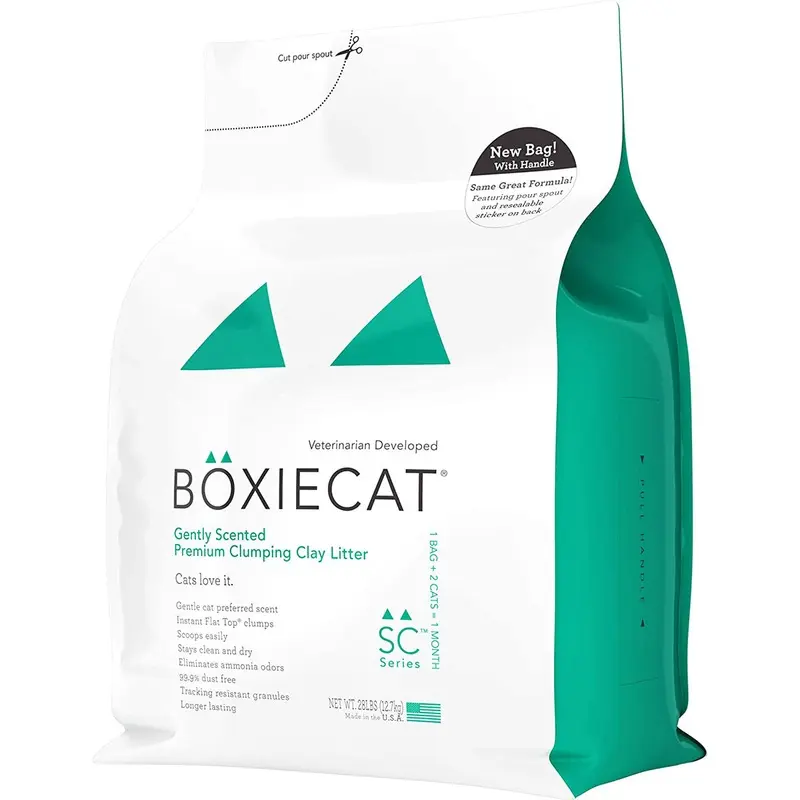 Boxiecat Scented Clumping Clay Cat Litter 28lb