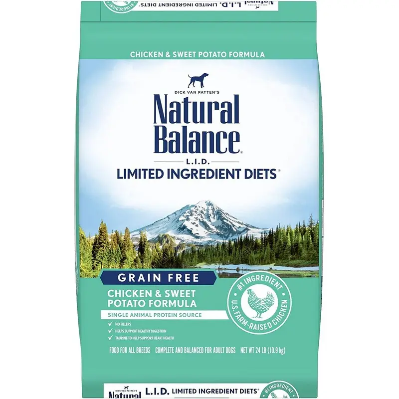 Natural Balance LID Limited Ingredient Diet Dry Dog Food - Chicken & Sweet Potato - 24lb