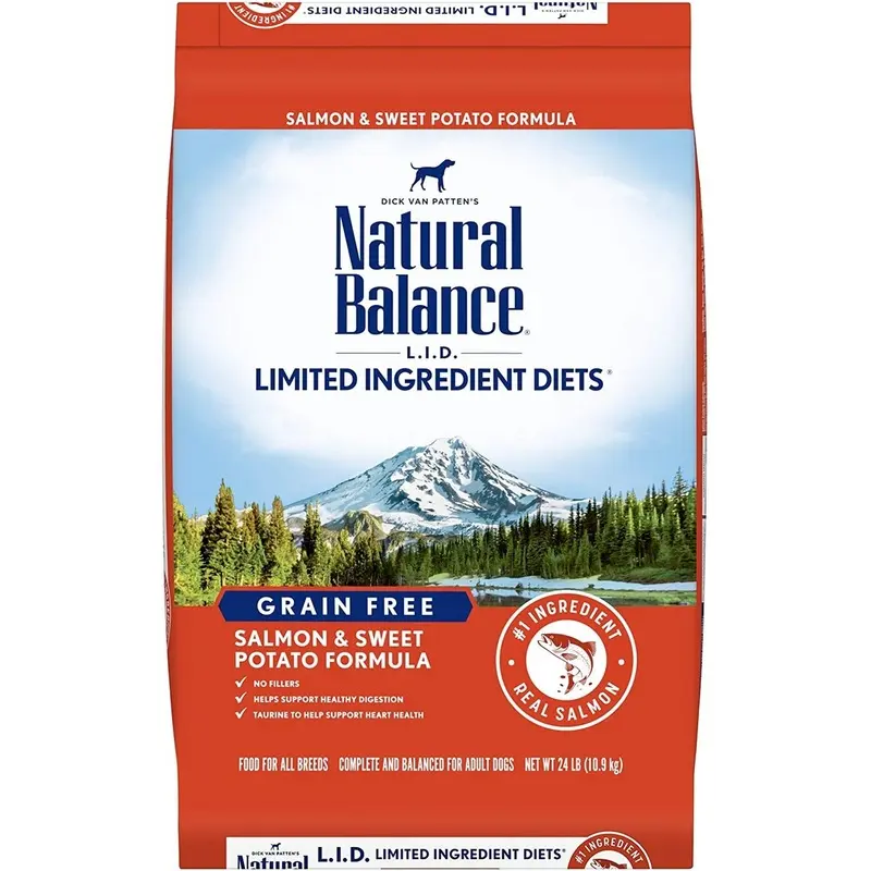 Natural Balance LID Limited Ingredient Diet Dry Dog Food - Salmon & Sweet Potato - 24lb