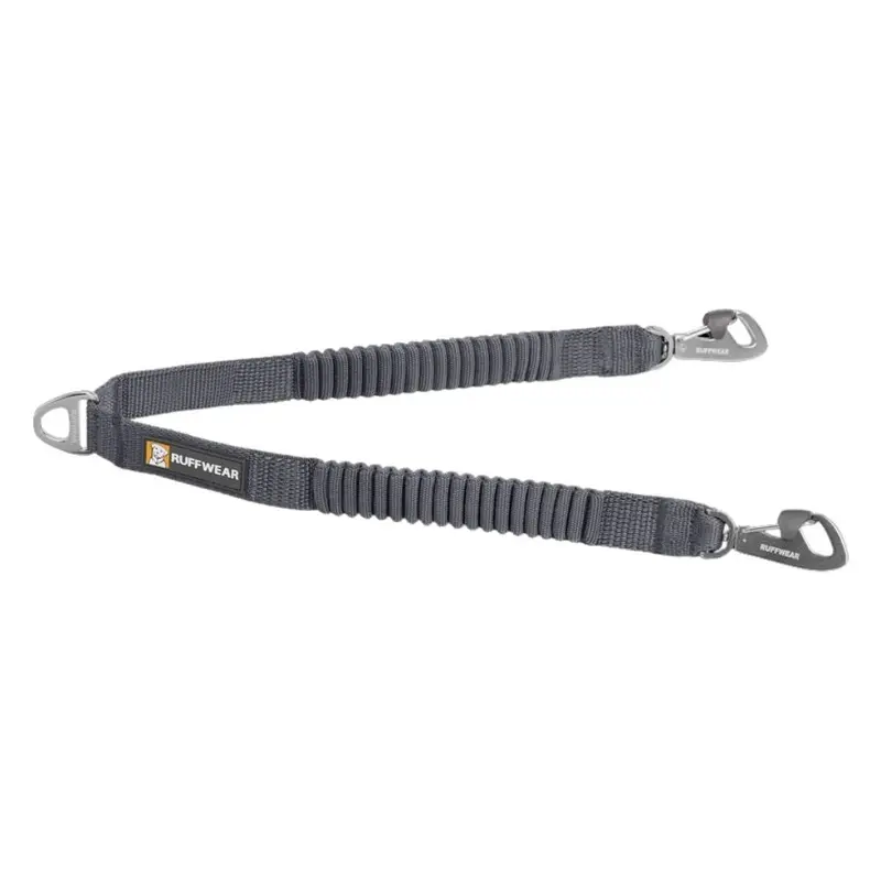 RuffWear Double Track Dog Leash Coupler Basalt Gray