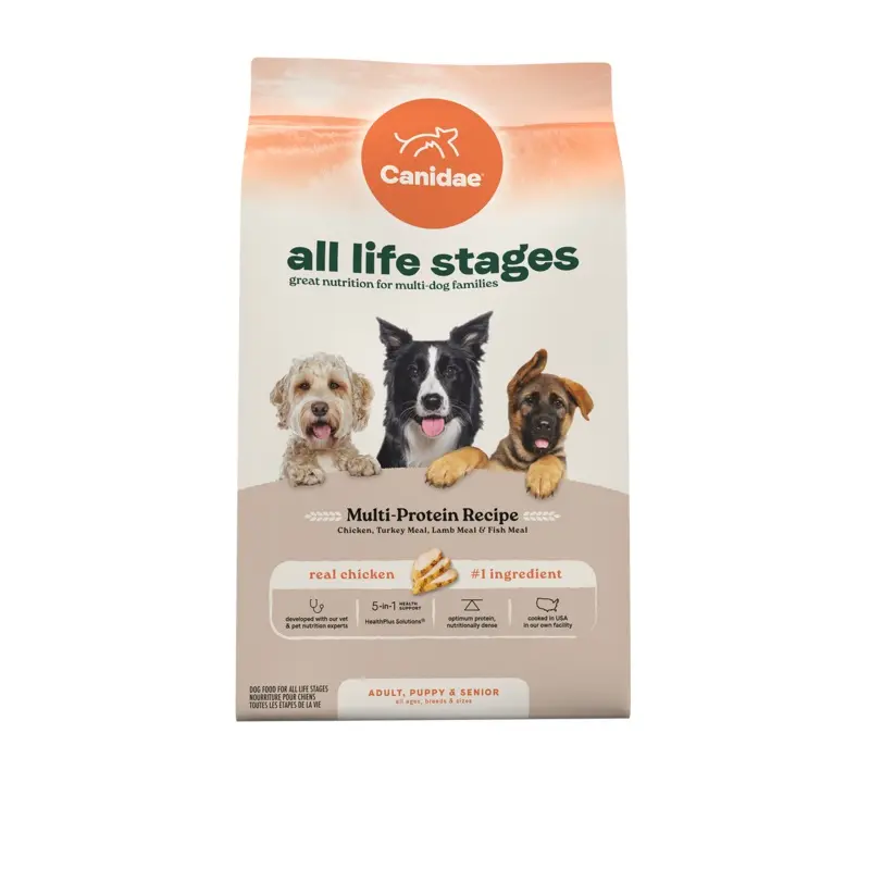 Canidae All Life Stages High Protein Dry dog Food - Multi-Protein - 27lb Bag