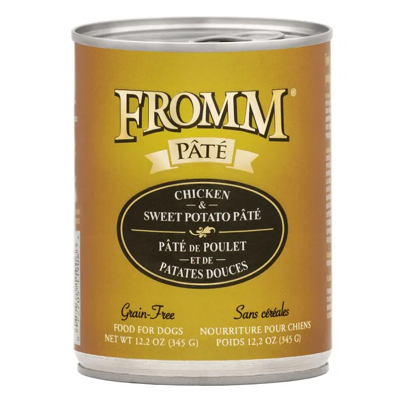 Fromm Pt Wet Dog Food - Chicken & Sweet Potato - 12.2oz Can