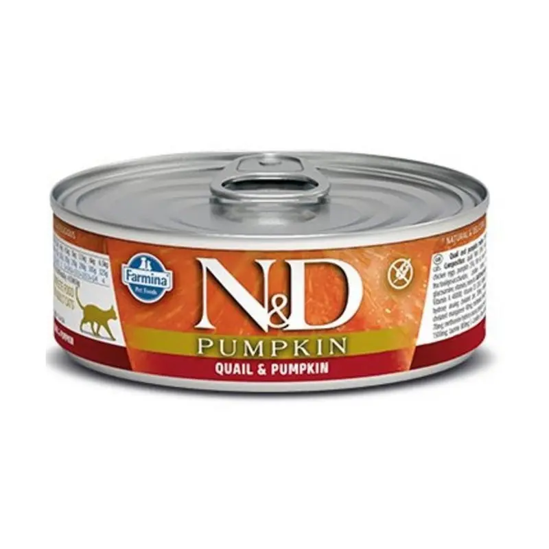 Farmina N&D Pumpkin Grain-Free Wet Cat Food - Quail - 2.81oz