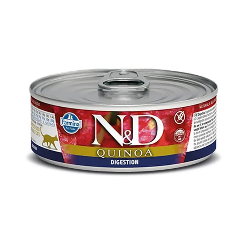 Farmina N&D Quinoa Functional Digestion Wet Cat Food - Lamb & Herring - 2.81oz