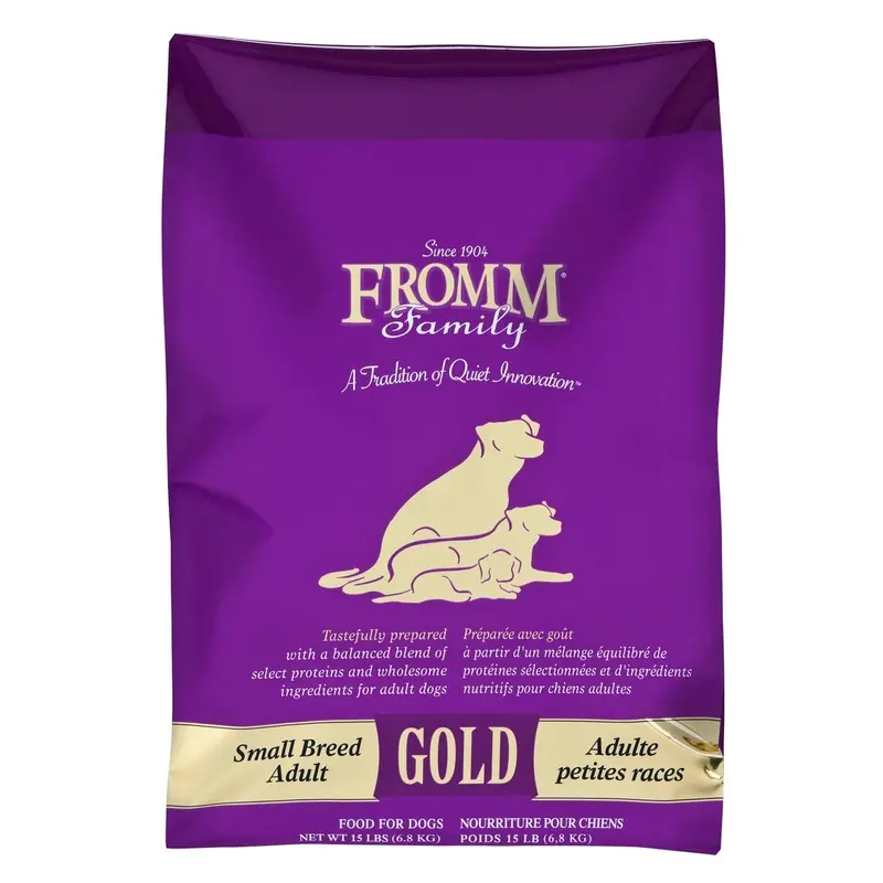 Fromm Adult Gold Small Breed Dry Dog Food - Chicken - 15lb Bag