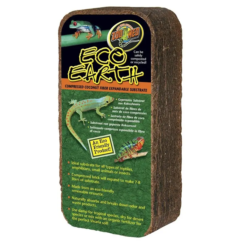 ZOO MED Eco Earth Coconut Fiber Substrate 1 Brick