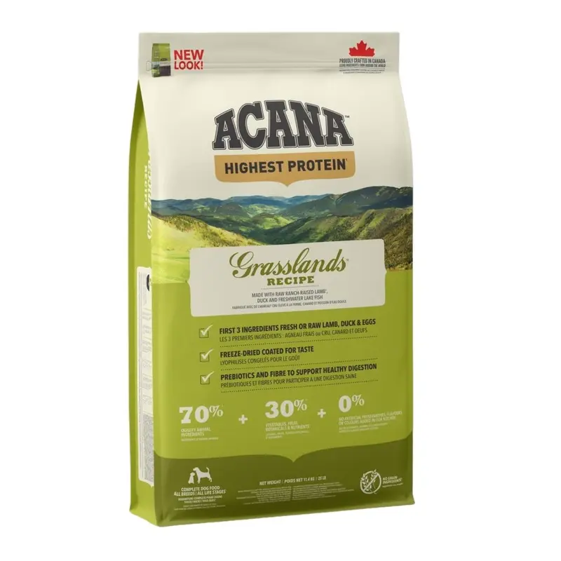 Acana Regionals Grasslands Dry Dog Food 25lb