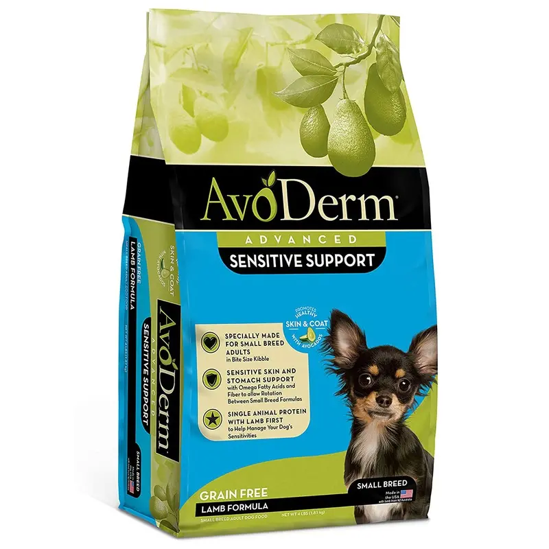 AvoDerm Advanced Sensitive Support Small Breed Dry Dog Food - Lamb - 4lb Bag