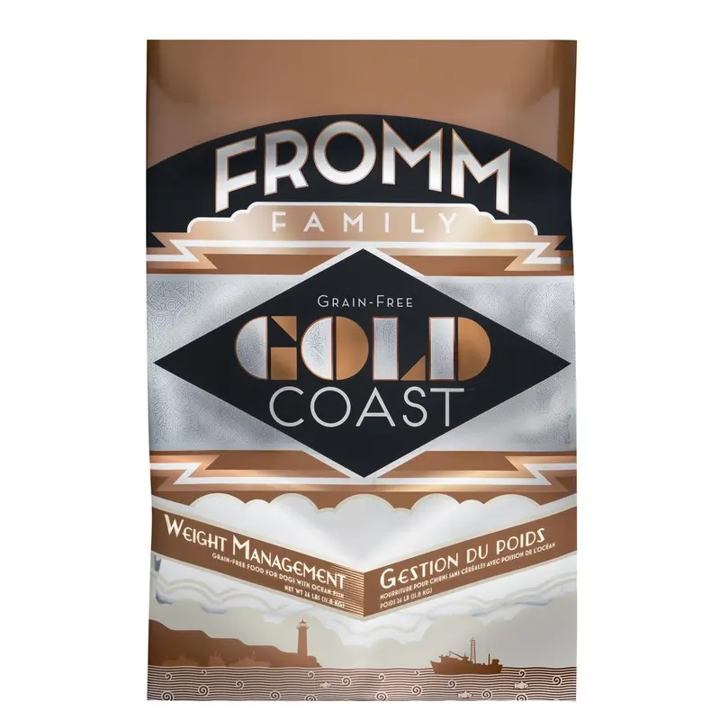 Fromm Adult Gold Coast Weight Management Dry Dog Food Whitefish & Salmon - 26lb Bag