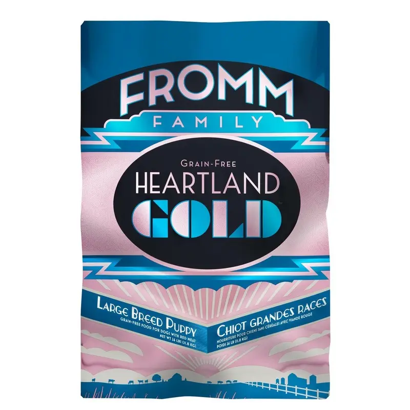 Fromm Heartland Gold Large Breed Puppy Dry Dog Food - Beef & Pork - 26lb Bag
