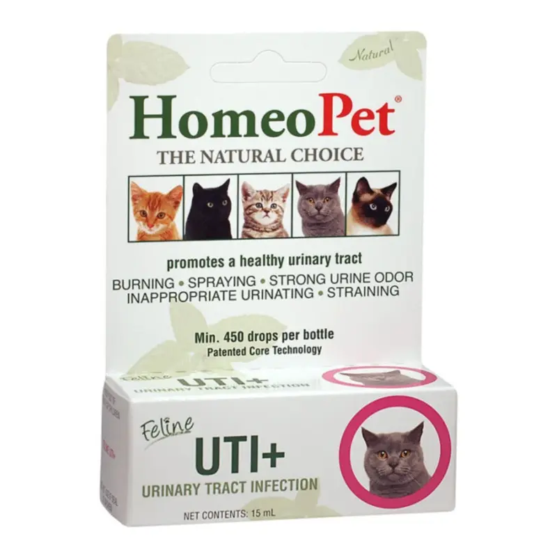 HomeoPet UTI+ Drops Cat Medicine 15ml