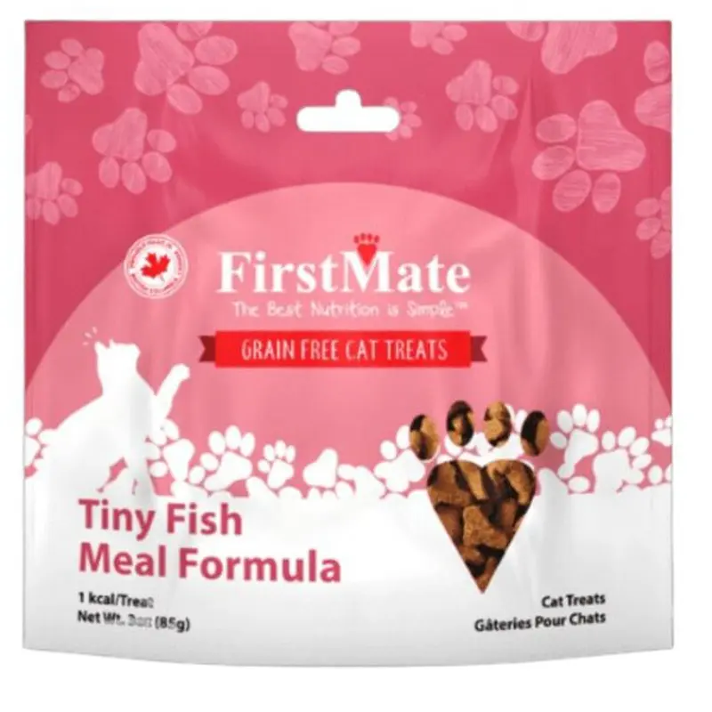 First Mate Tiny Fish Treats For Cats 3oz