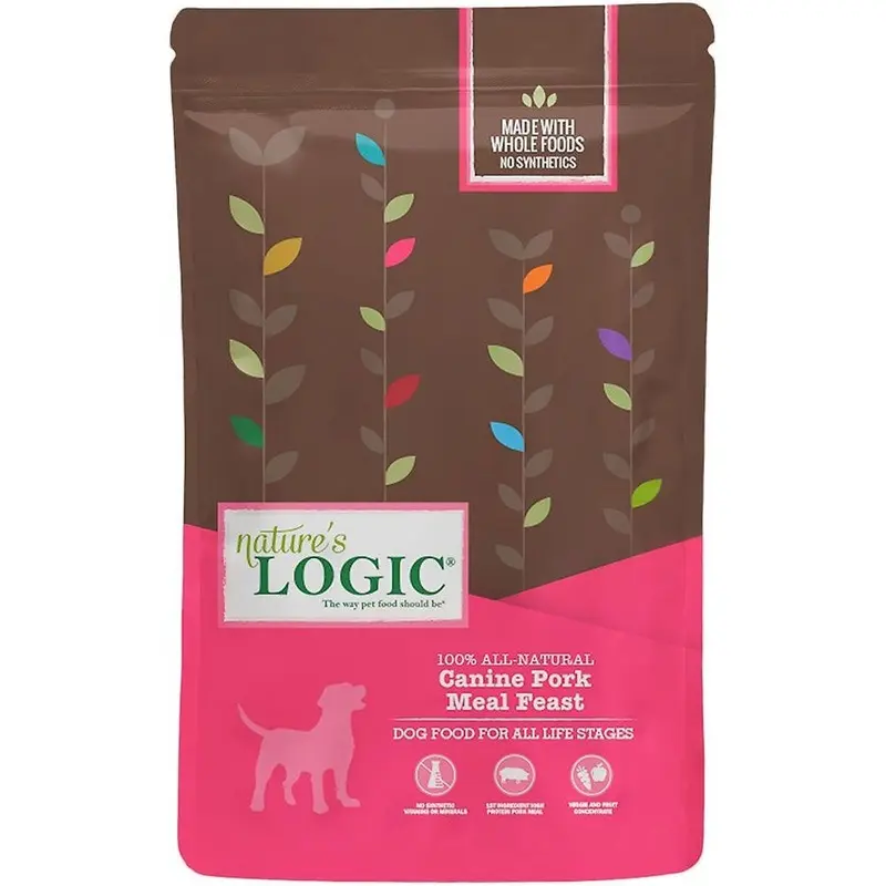 Nature's Logic Pork Dry Dog Food 25lb
