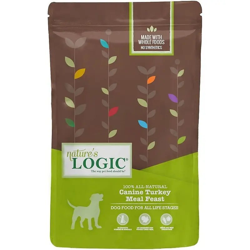 Nature's Logic Turkey Dry Dog Food 25lb