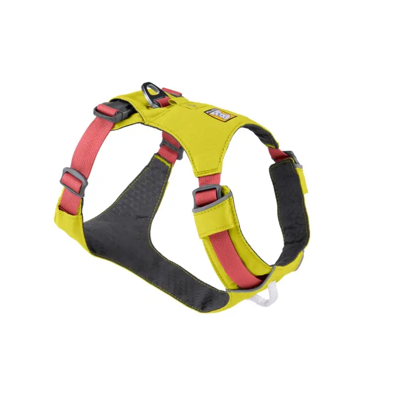 Ruffwear Hi & Lite Lightweight Harness - 14-20" - Salmon Pink/Lichen Yellow