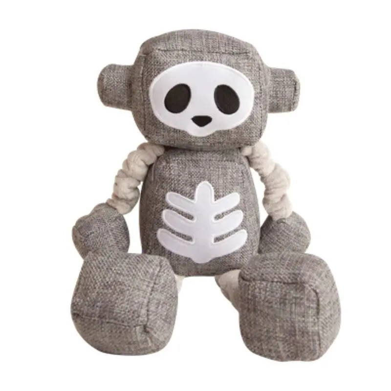 Skel-O-Bot Halloween Squeaky Dog Toy