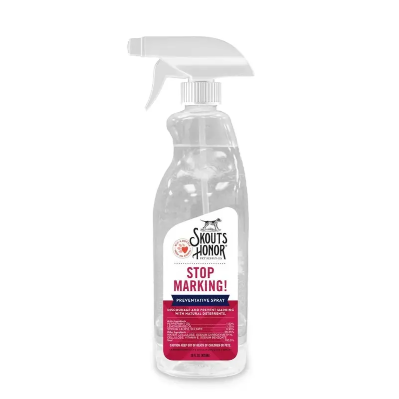 Skout's Honor Stop Marking Preventative Spray 28oz for Dogs