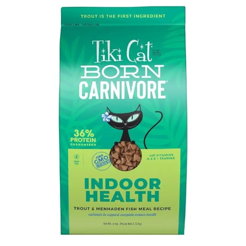 Tiki Cat Grain-Free Trout & Fish Meal Dry Cat Food 6lb