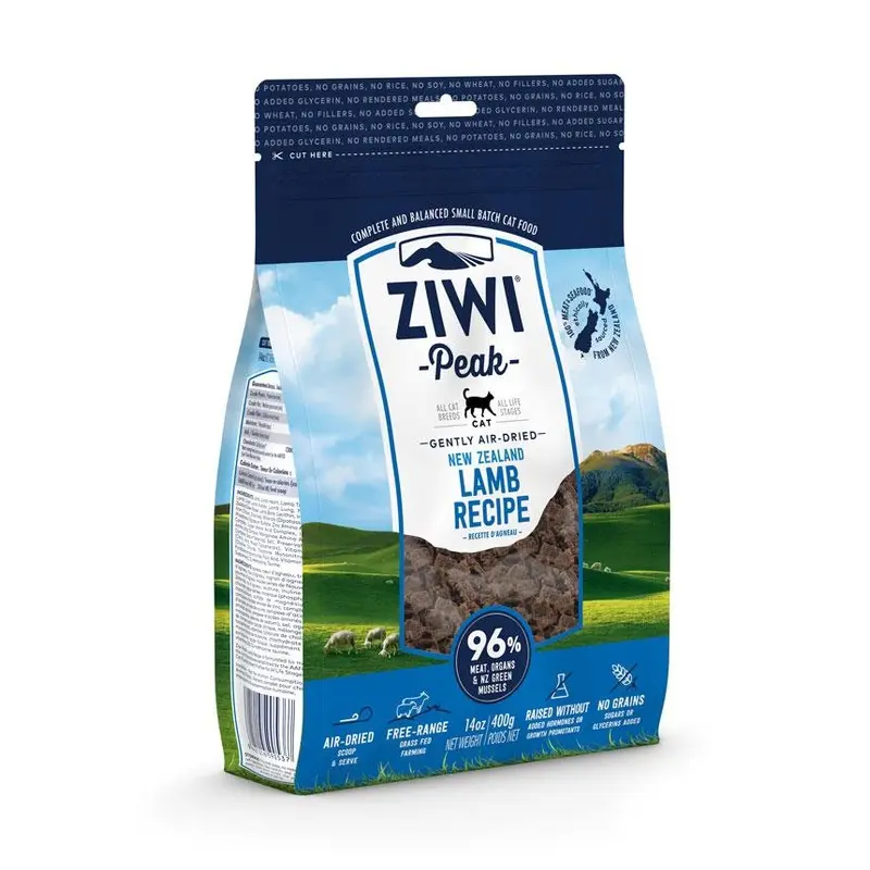 Ziwi Peak Air-Dried Cat Food - Lamb - 14oz Bag