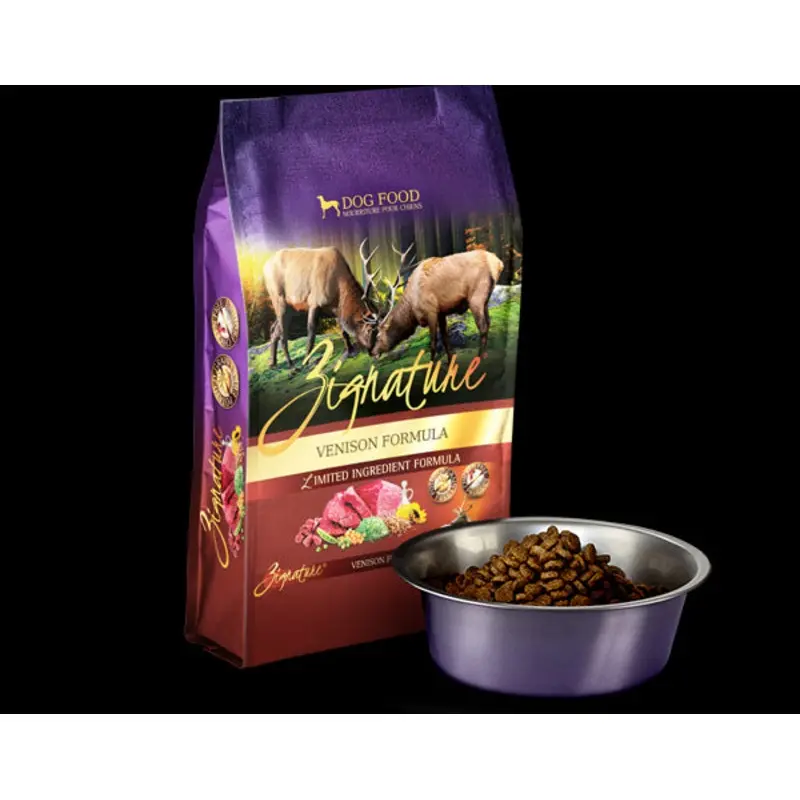 Zignature Dry Dog Food - Venison - 12.5lb Bag
