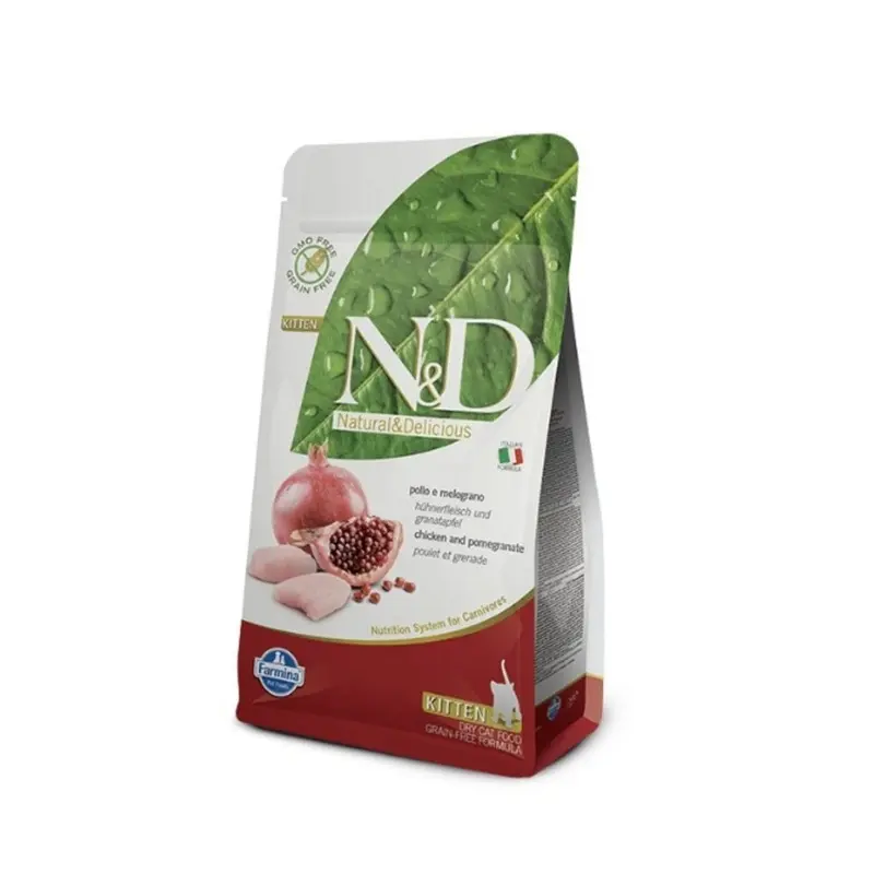 Farmina N&D Prime Kitten Dry Cat Food -Chicken & Pomegranate - 3.3lb