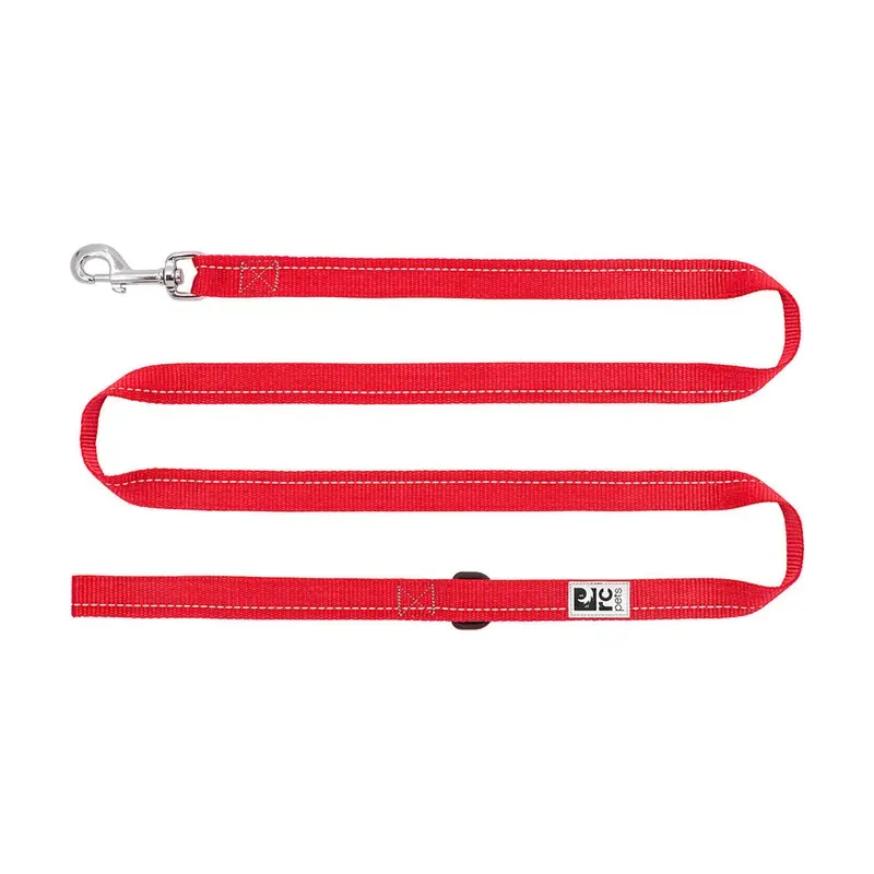 RC Pet Products Primary Dog Leash 1"x6' Red