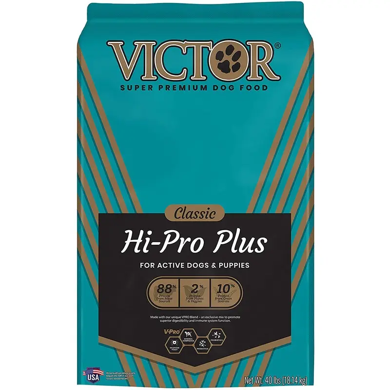 Victor Classic Hi Pro Plus Formula Dry Dog Food 40lb